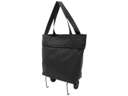 Carrinho de Compras Dobrável com Rodas, Design de Grande Capacidade e Alças Ajustáveis. GOKOCO