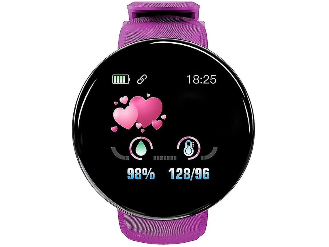 Smartwatch esportivo à prova d'água com monitor de frequência cardíaca e pressão arterial para Android e iOS. Ly Ebike