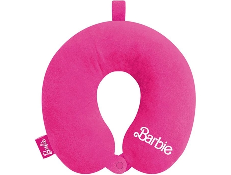 Pescoço Almofada Com Logotipo Barbie Cor De Rosa 30 X 30 Cm Arditex