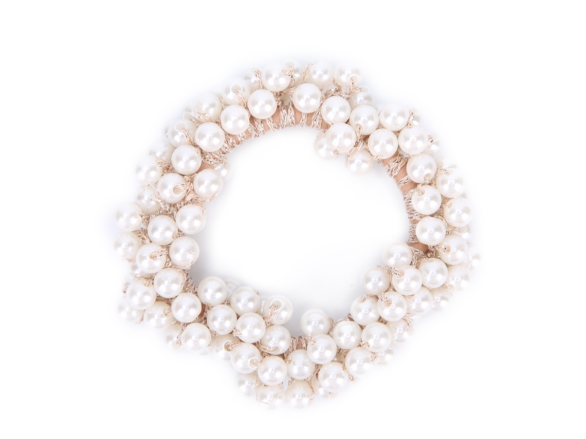 2026 lazo de Cabelo com Pérolas Falsas para Mulher Elegante Pulseiras Elásticas para Cabelo Acessórios de Cabelo para Meninas