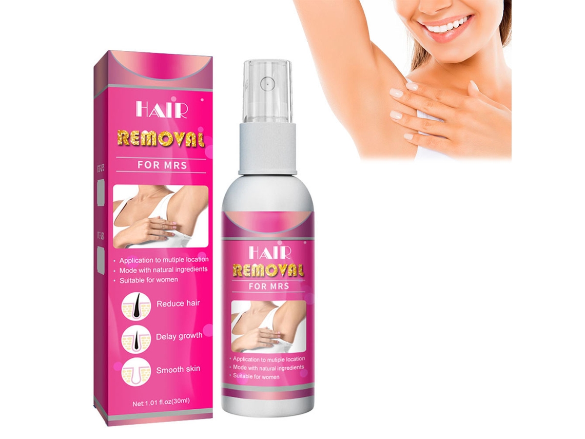 Spray Depilatório Íntimo Suave Para Mulheres