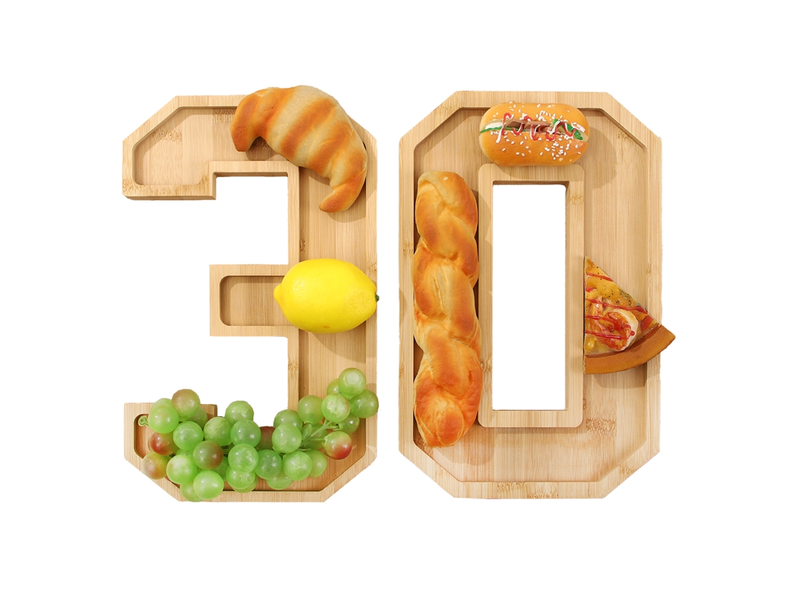 Laxiscreed Bandeja Digital Multiuso Para Frutas, Queijos E Legumes, Ideal Para Eventos E Festas