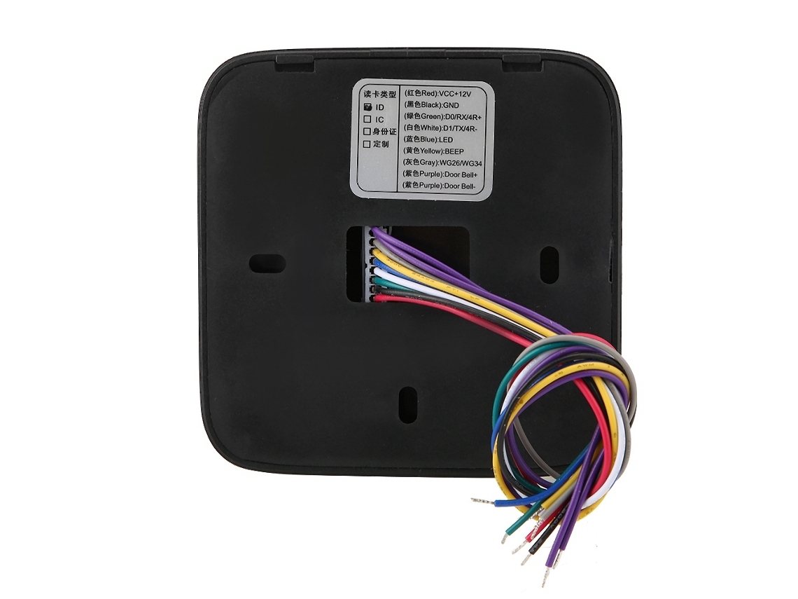 Leitor de Controle de Acesso Wiegand26/34 13,56 Mhz/125 Khz Rfid Ic/id Card Reader Ip65 À Prova D'água BRILVIBERA (ic)