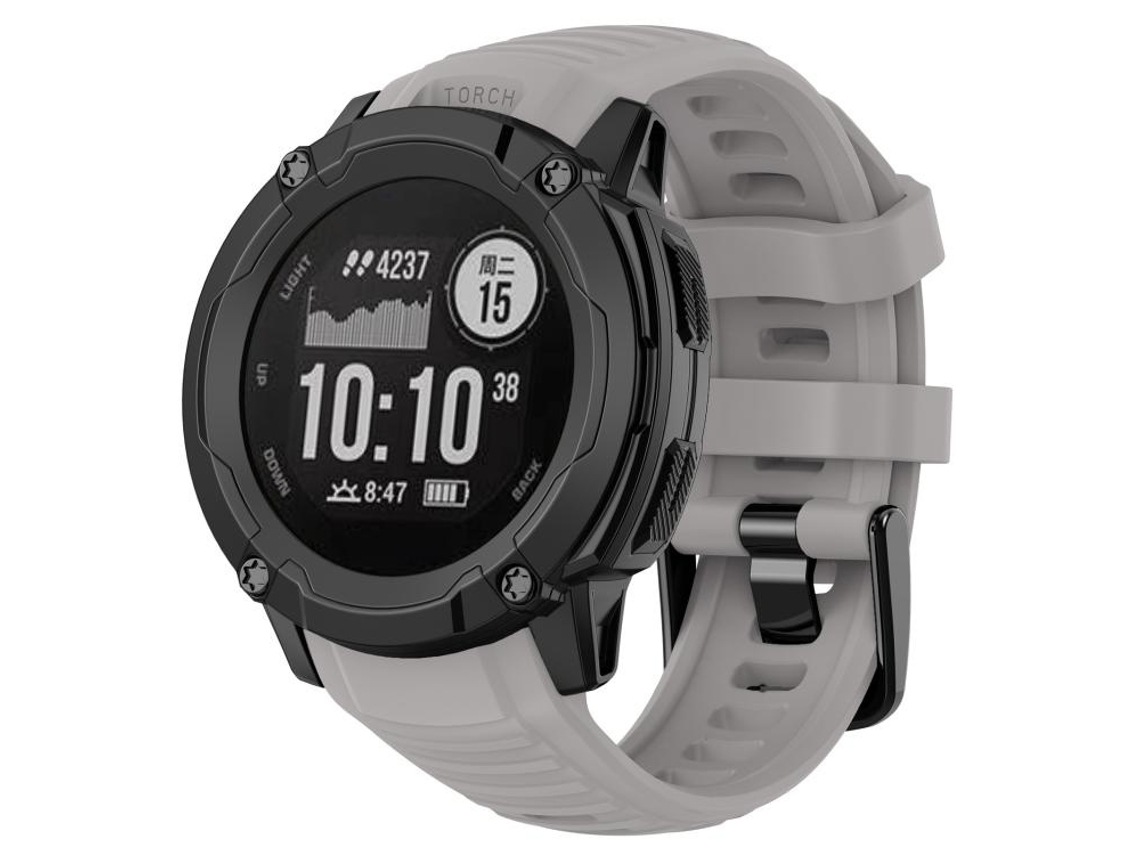 Lurelia Conector De Bracelete Para Garmin Instinct 2x, Cinza