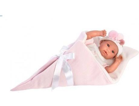 Boneca  Boneca Chorona Recém Nascida Gelado Rosa (36 cm)