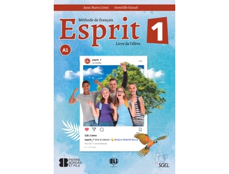 Livro Esprit 1. Libro Del Alumno de Crimi, Anna Maria (Francês)