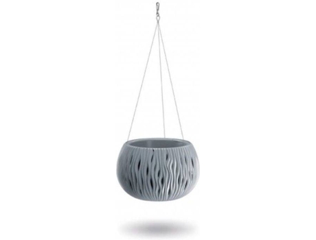 Vaso  Sandy Bowl WS (Cinzento - 23.8 x 23.8 x 16.1 cm)