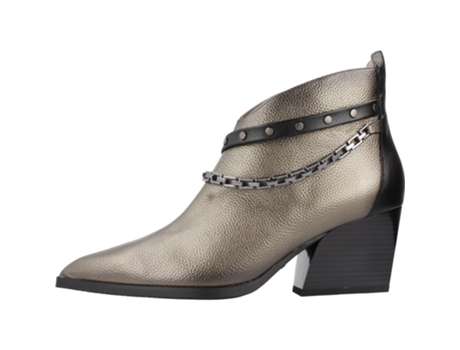 Sapatos de Mulher HISPANITAS Pele Cinzento (41)