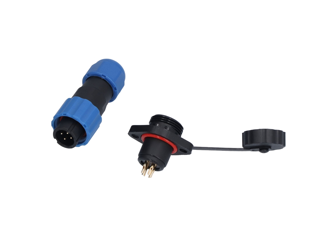 Laxiscreed Conector De Energia À Prova D'água Ip68 Plugável Para Aviação, Resistente E Seguro Para Uso Aeronáutico