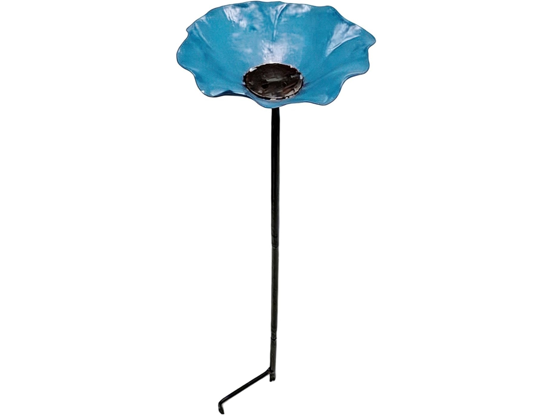 Alimentador Decorativo De Metal Resistente Às Intempéries Para Abelhas, Borboletas E Pequenos Pássaros.