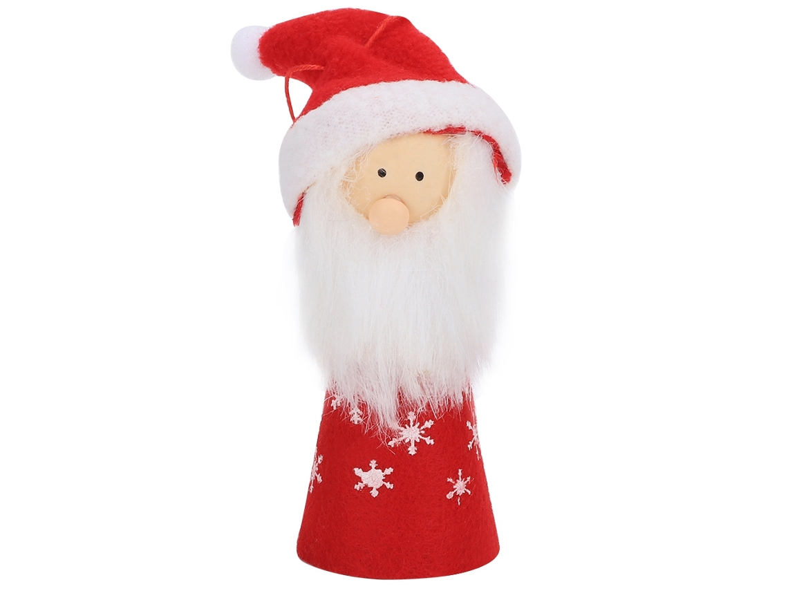 Laxiscreed Bola Natalícia Decorativa Com Pêra De Neve E Bigode Para Decoração De Festas Natalícias