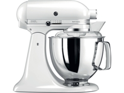 Robô de Cozinha KITCHENAID 5KSM175 PSEWH Artis (4.8 L - 300 W - 4 acessórios)
