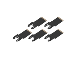 5 Peças Lâmina De Serra Oscilante 35mm Liberação Rápida Ferramenta De Corte Conjunto Kit Para Madeira Metal