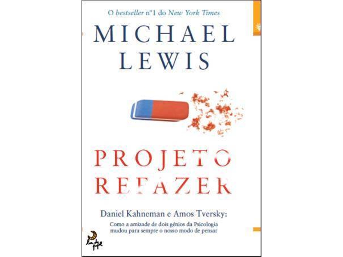 Livro Projeto Refazer de Michael Lewis (Português)
