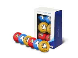 Pack de 6 Bolas para Golf LONGRIDGE Multicor (Tu)