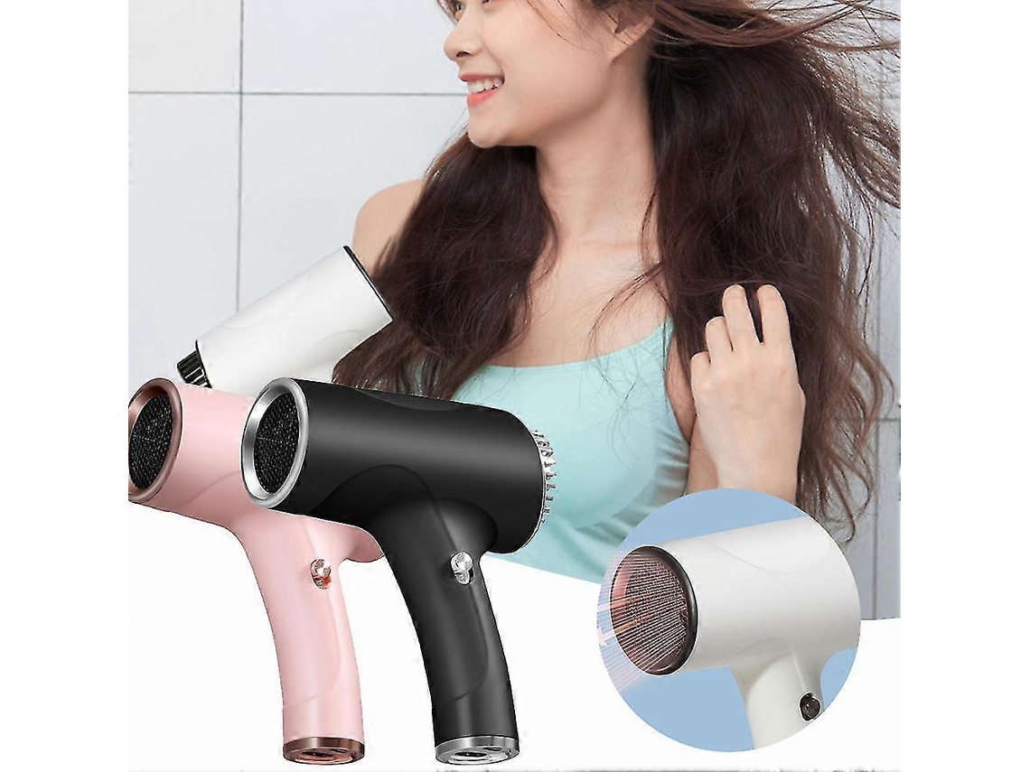 Secador De Cabelo Recarregável Sem Fio, Secador De Cabelo Portátil Quente E Frio Para Viagens Ao Ar Livre Ly Ebike