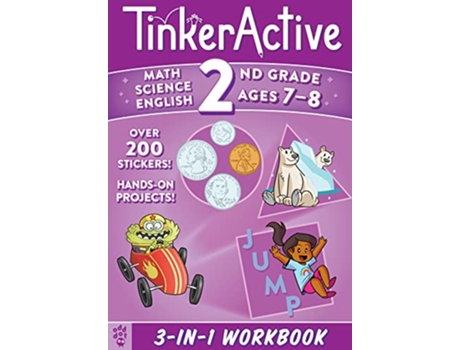 Livro TinkerActive 2nd Grade 3in1 Workbook de Enil Sidat e Megan Hewes Butler (Inglês)