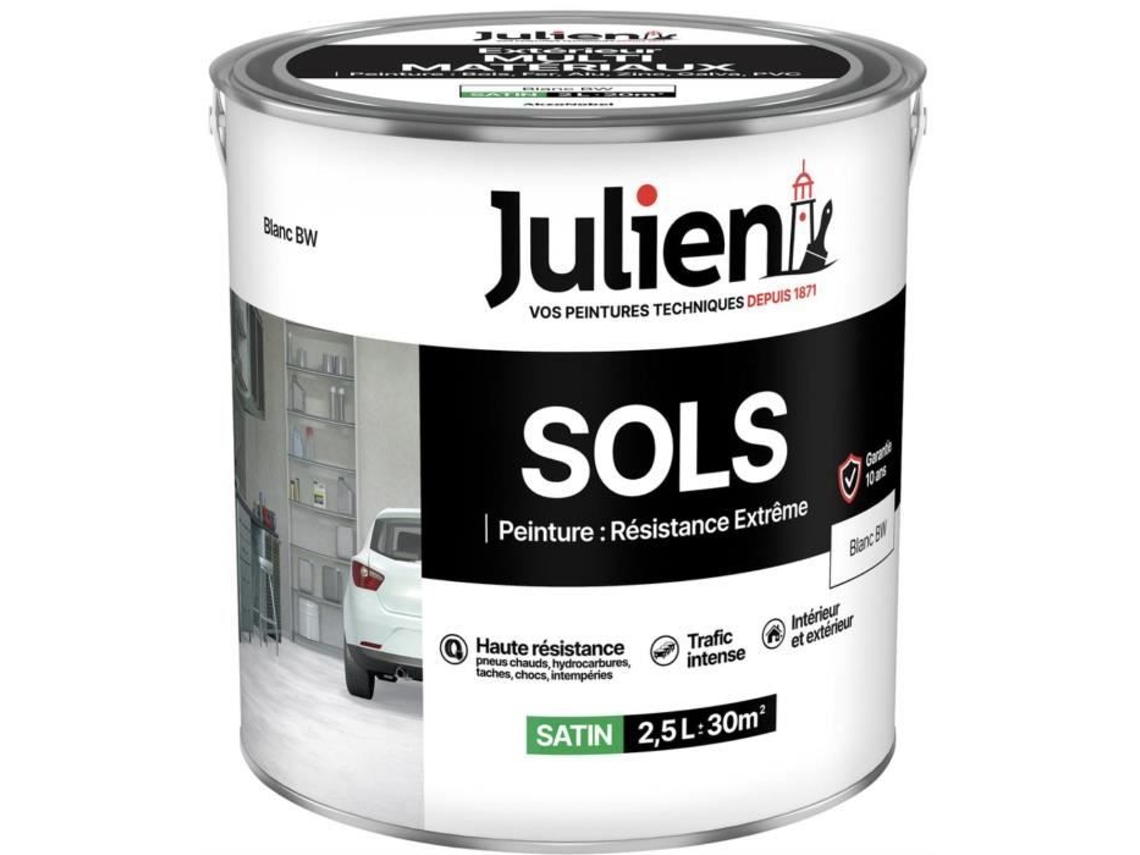 Tinta Julien Pisos De Extrema Resistência 2,5l Branco 10 Anos De Garantia