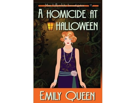 Livro A Homicide at Halloween A 1920s Murder Mystery de Emily Queen (Inglês)