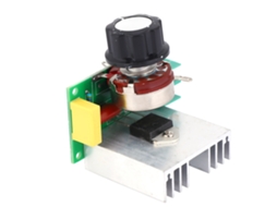 Controlador de Velocidade de Motor Regulador de Voltaje Tiristor 0 220vca 4000w S/MARCA