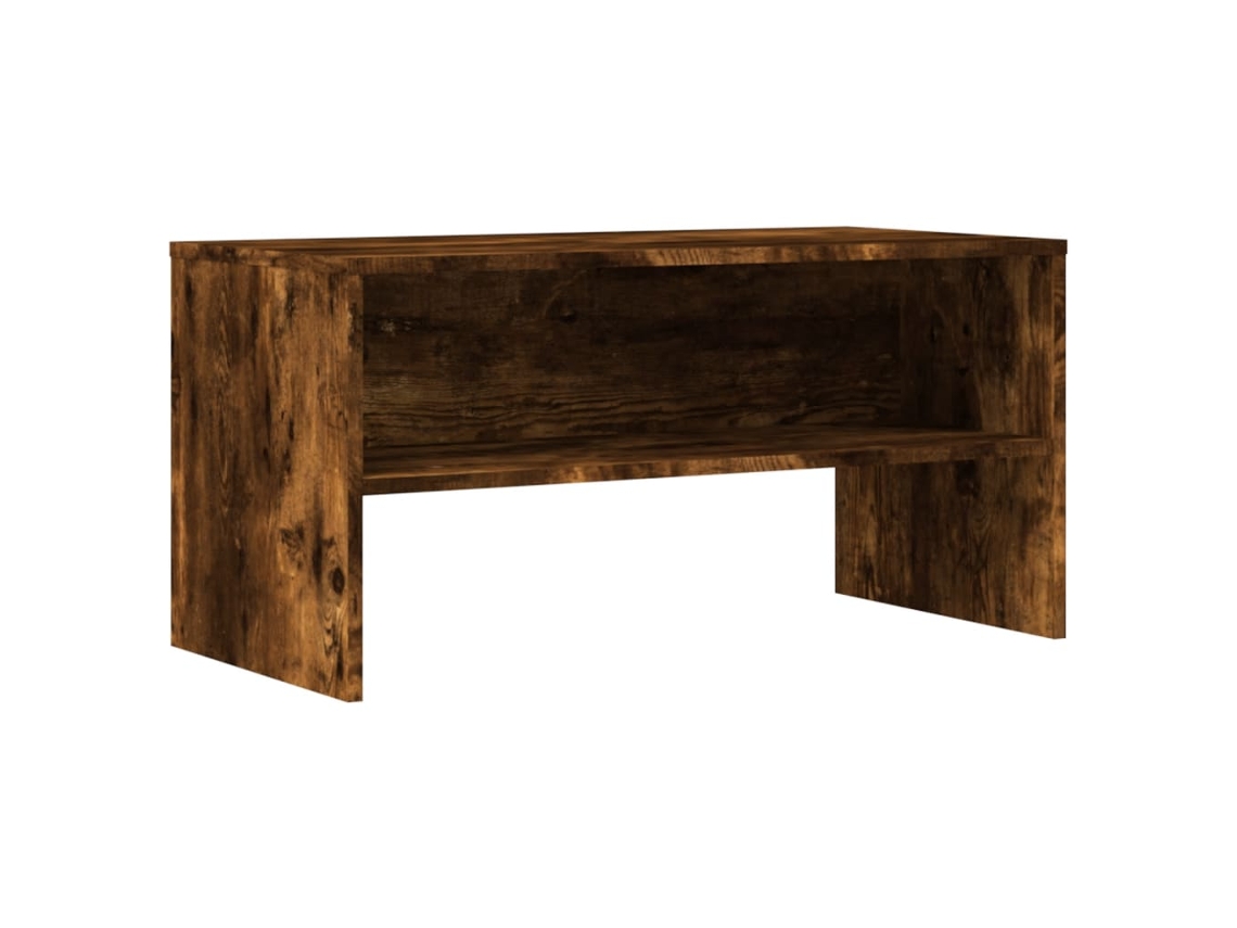 Tv Cabinet, Tv Cabinets Vidaxl Marrom Madeira Processada (n/a)