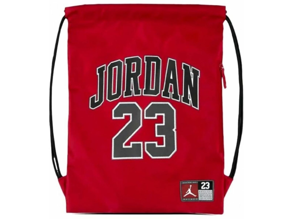 Saco Mochila Com Cordas Jordan 9a0757 R78 (vermelho - Poliéster)