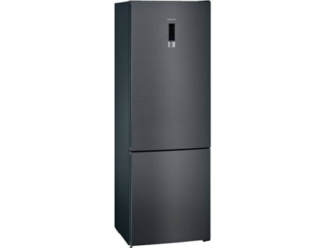 Frigorífico Combinado SIEMENS KG49NXXEA (No Frost - 203 cm - 438 L - Preto)