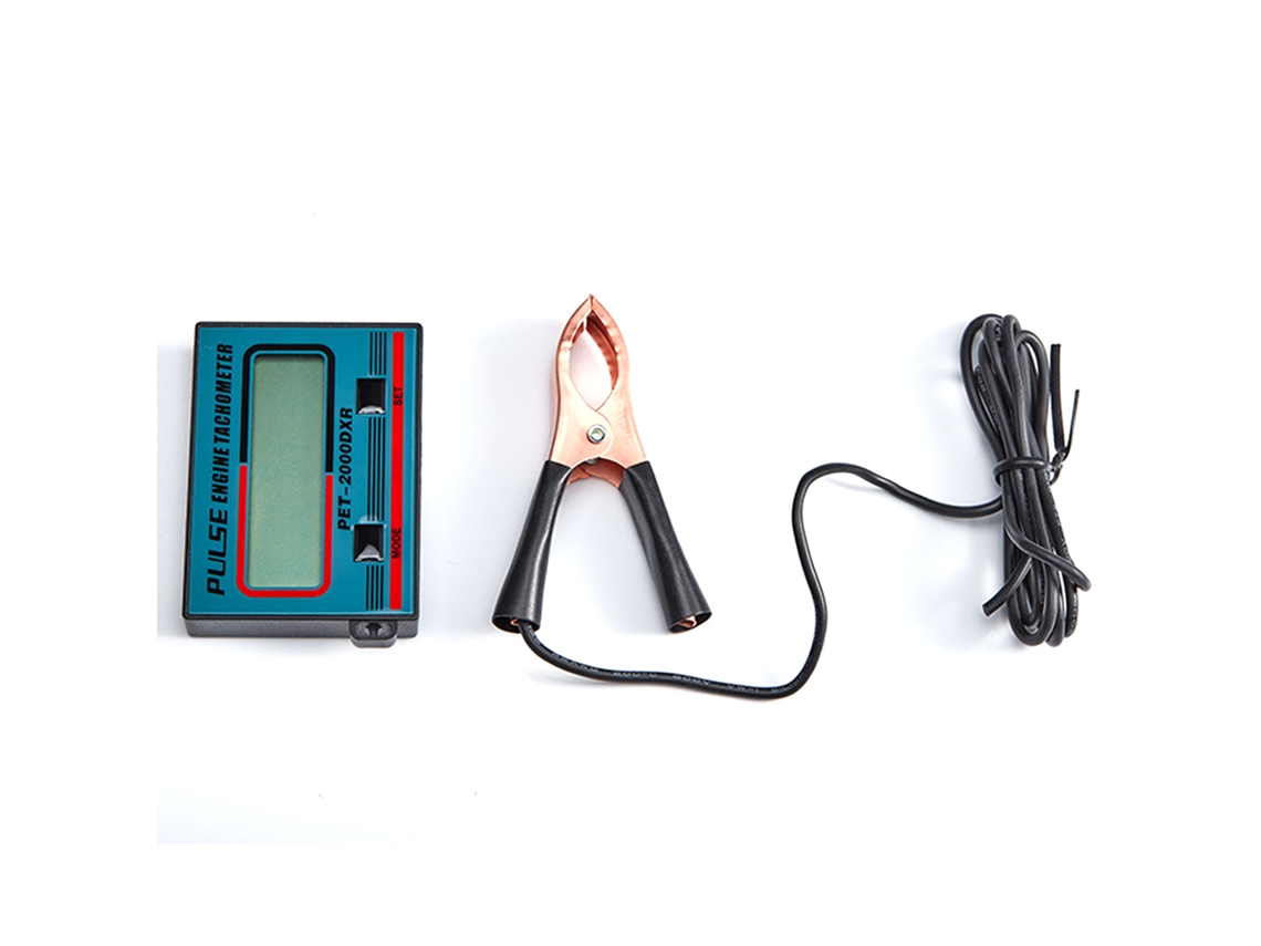 Tacômetro ZSB 268 YURU, para Motosserra, Cortador de Grama, RPM 100-30000, Ip65, LCD | S/MARCA