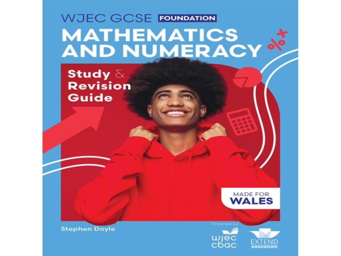 Livro WJEC GCSE Mathematics and Numeracy Foundation Study and Revision Guide de Stephen Doyle (Inglês)