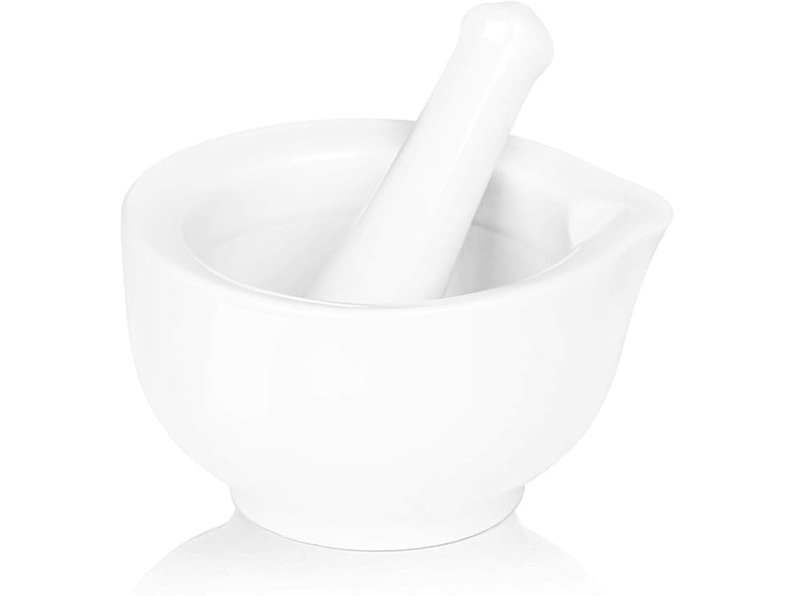 Pilão E Almofariz De Porcelana, Triturador De Ervas Cerâmica, Triturador De Comprimidos. Veja