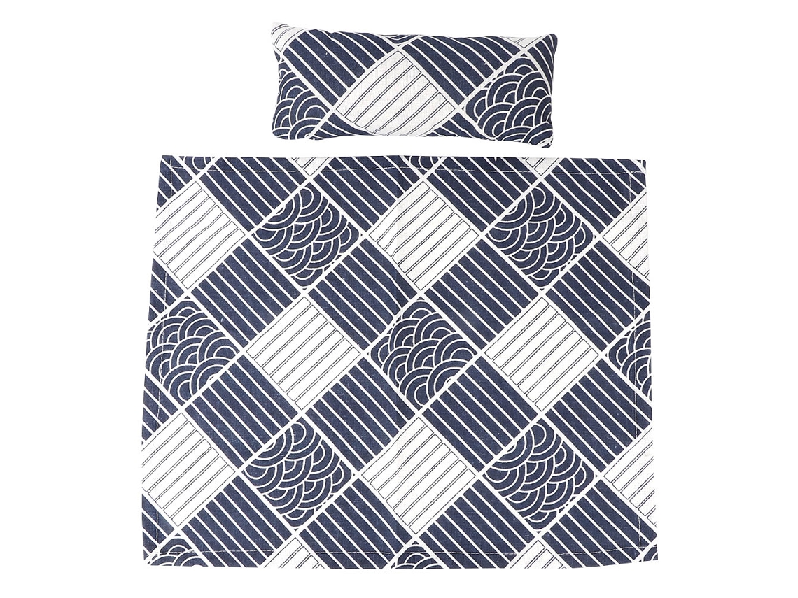 Conjunto De Almofada De Mão Lavável Para Manicure Com Travesseiro E Tapete De Mesa - Modelo 03