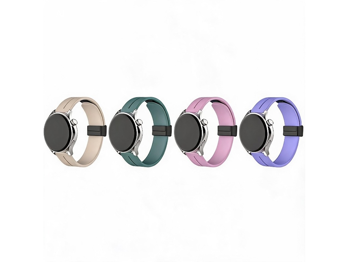 4 Pcs Bracelete Para Garmin Forerunner 55/165/245570/570/645/70/170 (20mm) Cuich