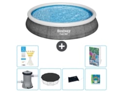 Piscina Bestway Fast Set Redonda 396x84 Cm 5 peças S211 BESTWAY