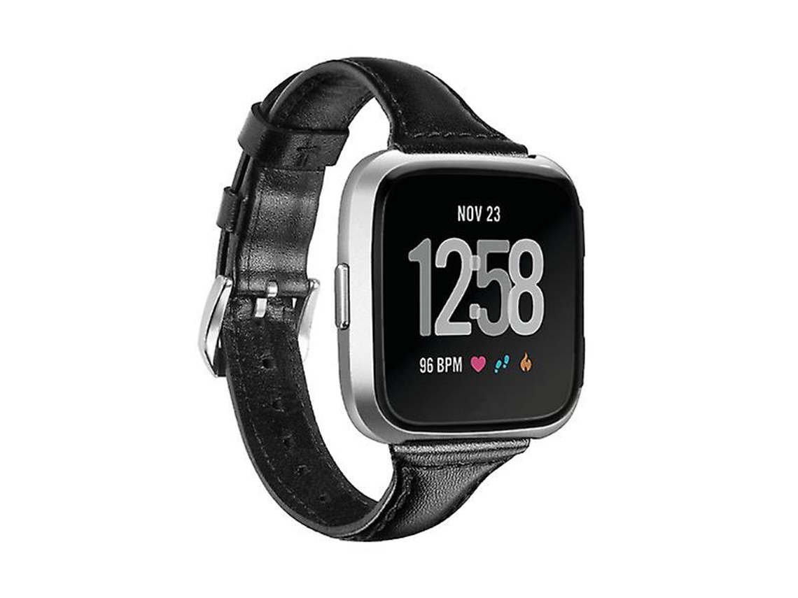 Pulseira De Couro Premium Para Relógio Inteligente Fitbit Versa 2 Lite. Olysi Shop