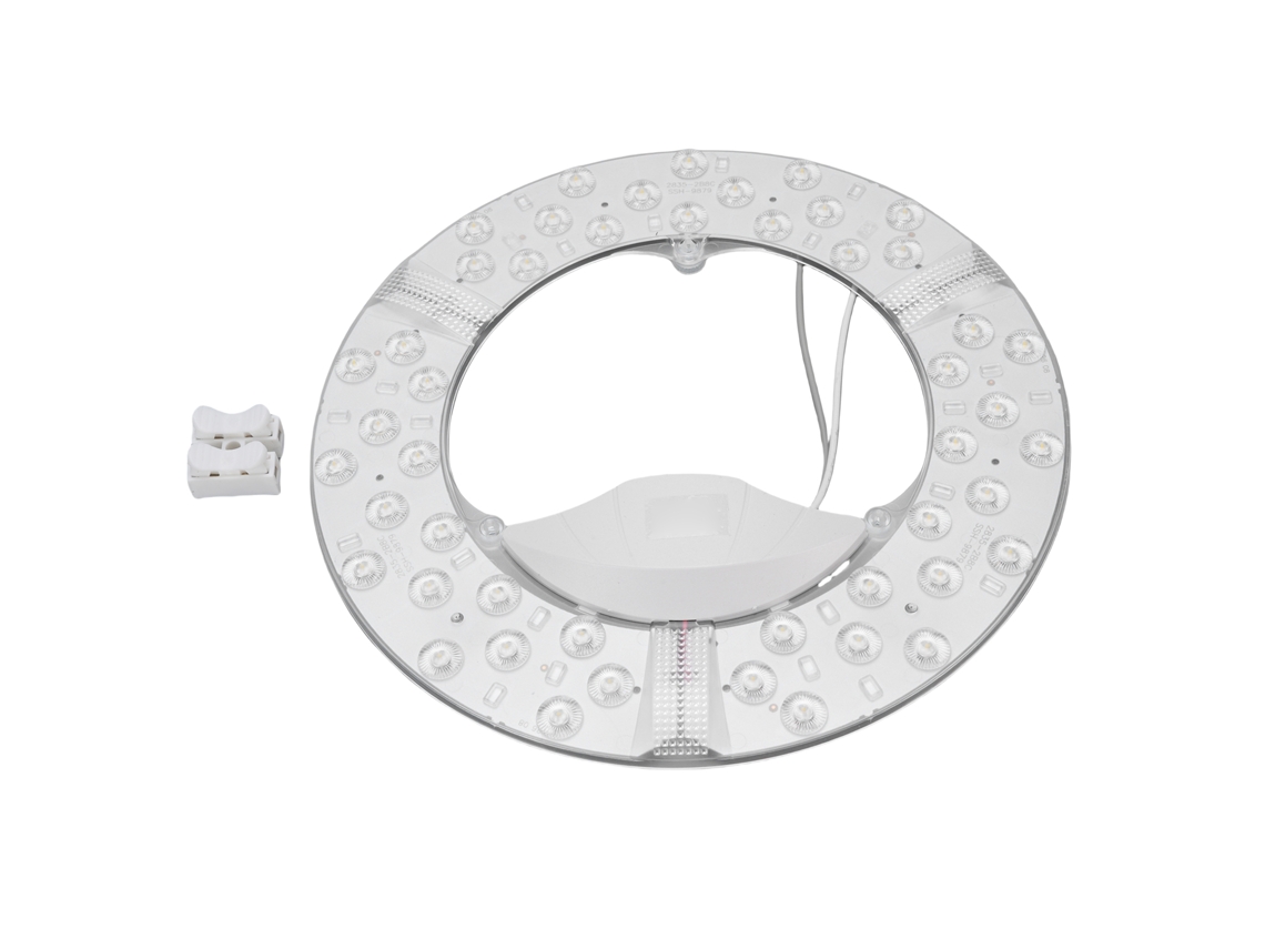 Kit de Substituição Led para Ventilador de Teto 48w 240mm Luz Branca com Instalação Fácil