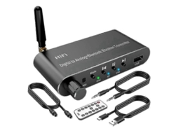 Transmissor Receptor Bluetooth 5.1 Digital Para Analógico O Conversor Dac Adaptador Sem Fio, Coaxial Para Analógico Para Tv, Jogos Jn