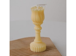 Vela Aromática Tulipa Amarela Camomila