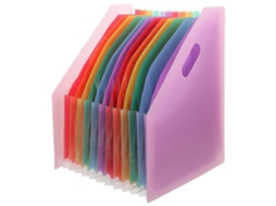 Pasta de Acordeão para Documentos Organizador Arquivos Vertical GOKOCO