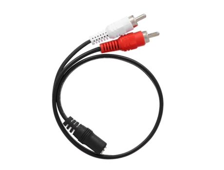 0.25 Meter Rca Audio Cable 3.5mm Female To 2 Rca Male Stereo Adapter Zmliyecqnq
