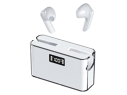 Fones De Ouvido Esportivos Bluetooth Semi Intra Auriculares Tm11 Com Visor Digital E Estojo De Carregamento Verde Ly Ebike