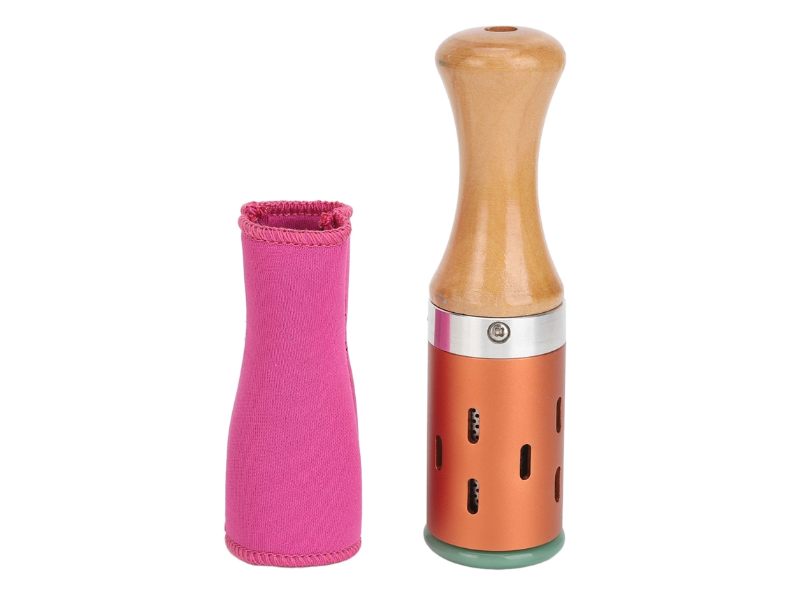 Varilla De Moxibustión Facial Con Cabeza De Piedra Jade, Doble Agujero Y Funda De Tela Para Abdomen, Ojos Y Rostro