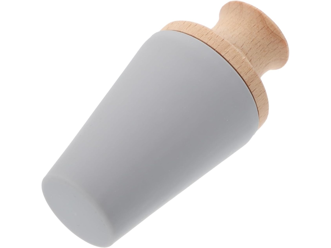 Rolha De Madeira E Silicone Fácil De Usar E Limpar, Com Vedação Simples