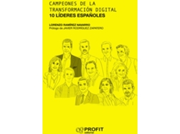 Livro Campeones De La Transformación Digital de Lorenzo Ramírez Navarro (Espanhol)