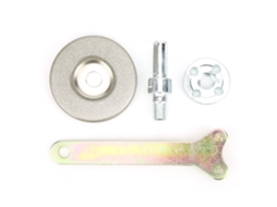 Disco De Desbaste 5,6 Cm Diâmetro, Grão 180, Alta Dureza, Para Afiar Plainas, Furadeiras E Tesouras. Aquaforge