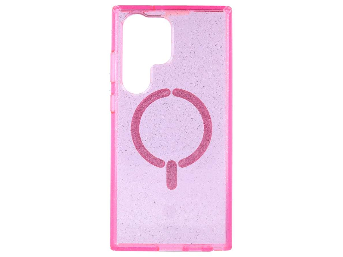 Capa Purpurina Compatível com Magsafe para Samsung Galaxy S22 Ultra LA CASA DE LAS CARCASAS