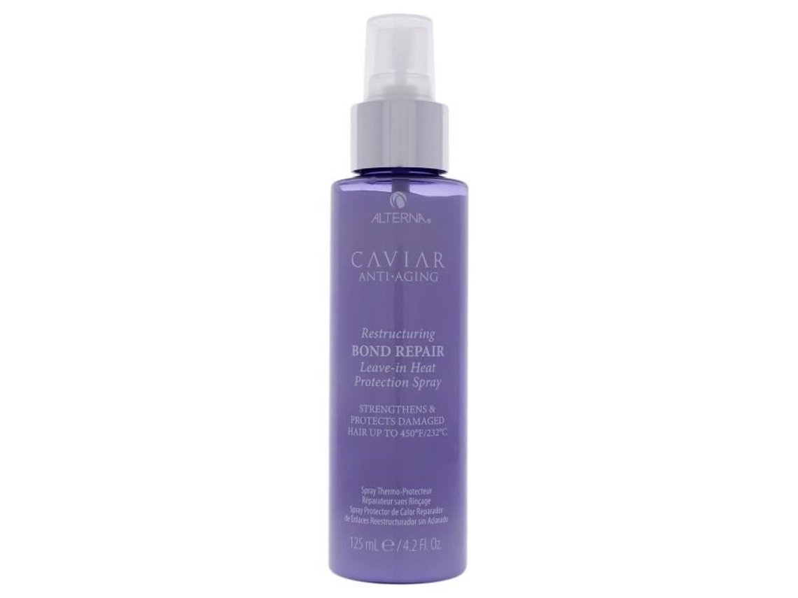 Caviar Anti Aging Restructuring Bond Repair Spray De Proteção Térmica Sem Enxágue Da Alterna Para Unissex Tratamento 4,2 Oz