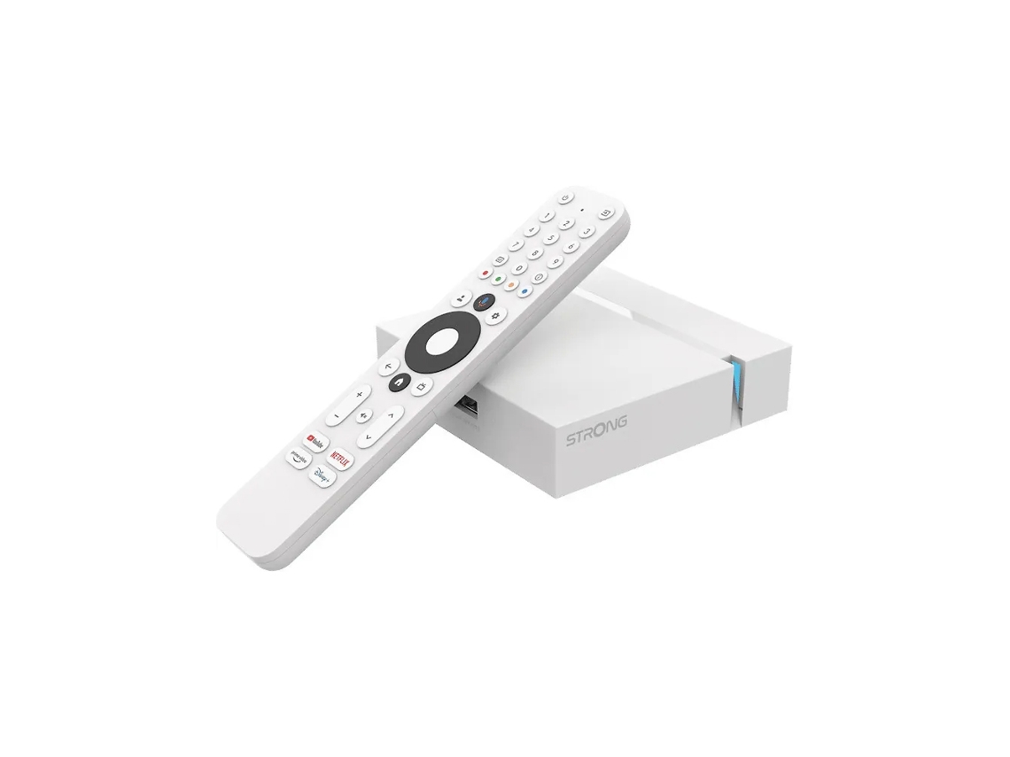 Google Tv Media Player 4k Com Wi-Fi Potente Branco, Com Chromecast Oc Slowmoose