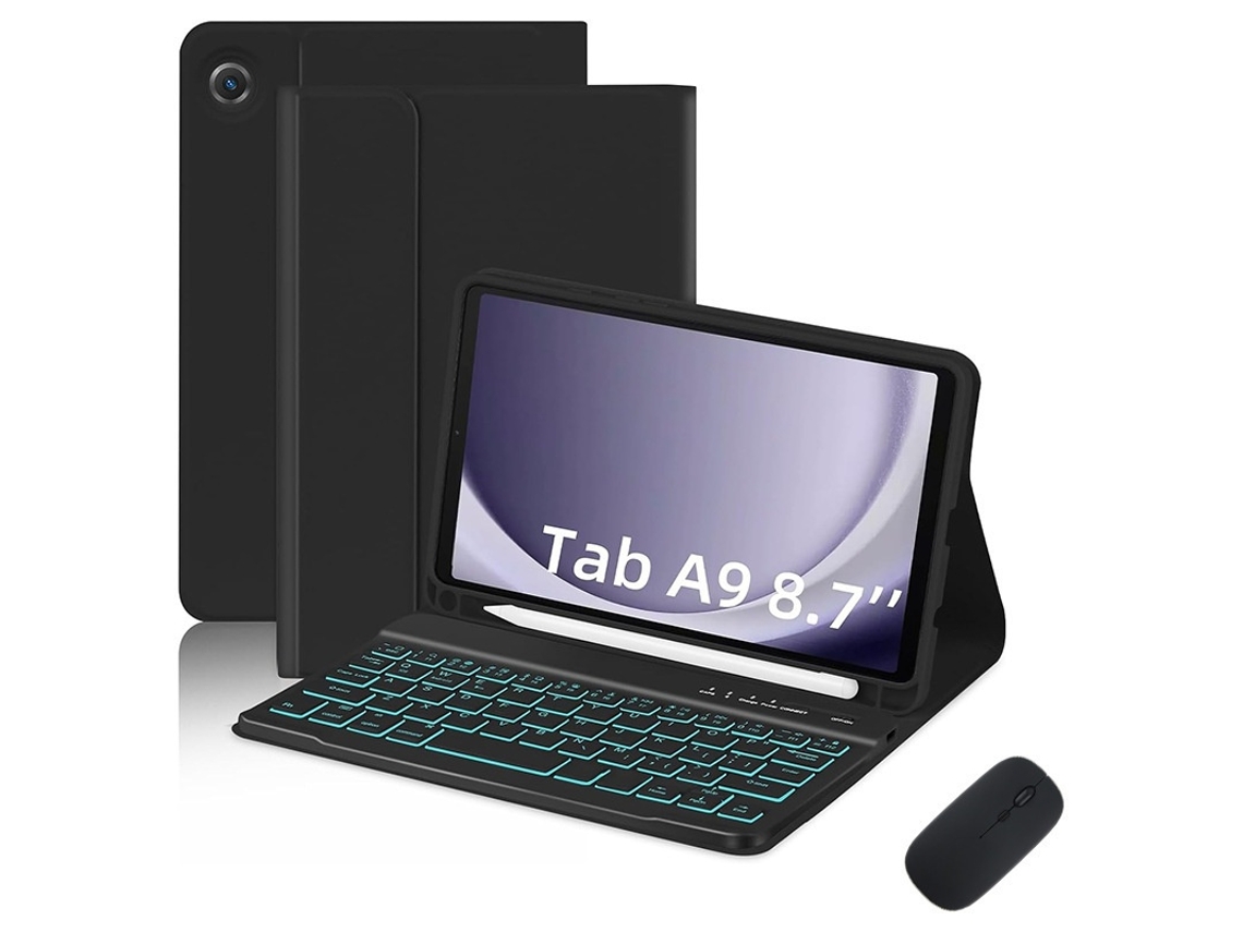 Lurelia Capa Com Teclado Bluetooth Para Honor X8 Pro 11.5 Com Retroiluminação E Layout Pt