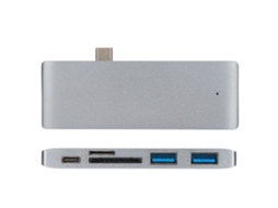 Hub Usb C (expansão 5 Em 1 Carregamento Rápido Pd)