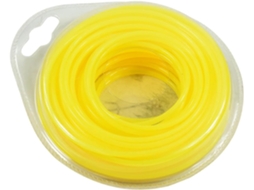 Fio De Nylon Amarelo De 15 M Para Aparador De Grama | Cortadores De Grama A Gasolina